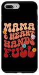 iPhone 7 Plus/8 Plus Mama Heart Hands Full Retro Floral Typography Case