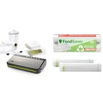 FoodSaver FFS005X Machine sous Vide avec Compartiment de Rangement pour  Rouleau et Cutter, Fonction Pulse pour