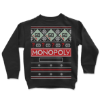 Official Monopoly Christmas Kids' Sweatshirt - Black