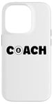 Coque pour iPhone 14 Pro Super entraineur billard sport simple coach de billard