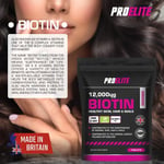 BIOTIN 365 Tablets VEGAN 12,000mcg Max Strength Healthy Hair Skin Nails Growth