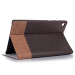 Cross Texture Splicing Tablet Wallet Stand Cover Shell -kotelo Samsung Galaxy Tab A7 Lite 8,7 tuumalle