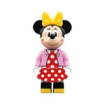 Disney LEGO Minifigure from 43212 Minnie Mouse Pink Jacket Yellow Bow