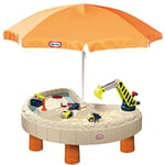Little Tikes Builders Bay Sand & Water Table - Outdoor Playset Toy for Toddlers - Includes Multiple Accessories - Active Play with Sand & Water - Ages 2-5 Years