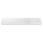 Samsung Galaxy Official Wireless Trio Charging Pad, White