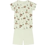 Hust & Claire Pyjamas med t-skjorte og shorts, Green h.