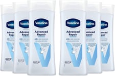 Vaseline Intensive Care Body Lotion, Advanced Repair, 6 Pack, 400ml