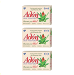 Savon naturel pur PanSoap à l'aloe vera pour TOUT le corps - 3 x 125 g