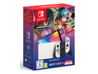 Nintendo Nintendo Switch Oled White + Mario Kart 8 Deluxe + 12 Miesięcy Nso (Nsh087)