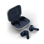 Motorola Moto Buds: Wireless Headphones, Optimal Quality Sound and High Resolution Audio, Active Dynamic Noise Cancellation, Optimal Integration with the Moto Ecosystem, Navy Blue