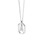 PDPaola Collier Femme Argent 925 Oxyde de Zirconium 32022483, 40-50 cm, Argent sterling, Zircone cubique