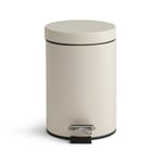 Habitat 3Litre Pedal Bin - Cream