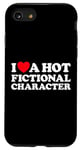 Coque pour iPhone SE (2020) / 7 / 8 Love A Hot Fiction Character Funny Book Movie Game Fandom