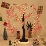 Cherry Led Tree Table Lights: Cherry Blossom Tree Table Lamp 72 LED Warm White Light Copper String Tree Lamp USB Operated - Tree Branch Lights Decor for Christmas Party Wedding Indoor Decor