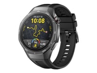 Huawei Watch Gt 5 Pro - 46 Mm - Titan - Smart Klocka Med Rem - Fluoroelastomer - Handledsstorlek: 140-210 Mm - Display 1.43" - Nfc, Bluetooth - 81 G  - Svart