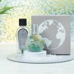 Earth’s Aura Fragrance Lamp with Frosted Earth Fragrance Gift Set