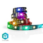 Nedis SmartLife LED-lysstripe med Bluetooth® RGB / Varm Hvit - 2 m