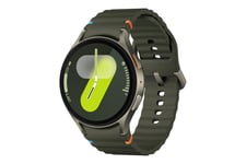 Samsung Galaxy Watch7 smart ur med sportsbånd - 32 GB - grøn