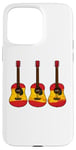 iPhone 15 Pro Max Acoustic Guitar Spanish Flag Guitarist Musician Spain Case