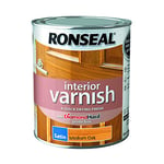 Ronseal Interior Varnish Medium Oak Satin 750ml