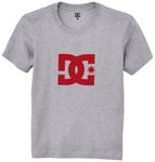 DC Shoes Star SS by B Tees SKPH Top de Sport Garçon, Gris (Heather Grey), FR: 9 Ans (Taille Fabricant: S)