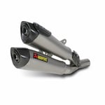 Avgassystem akrapovic - Slip on line titan