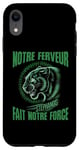 Coque pour iPhone XR Supporter De Saint-Etienne ! Foot Fier D'Être Stéphanois