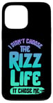 Coque pour iPhone 13 Pro Max The Rizz Life - Jeu amusant Alpha Gen Z Slang Rizz