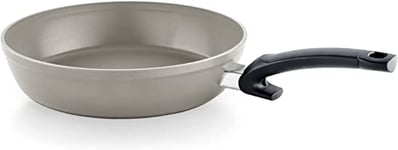 Fissler Ceratal Comfort Poêle à Frire Anti-Adhésive en Aluminium à Revêtement Céramique (Ø 28 cm) – Compatible Induction, Beige