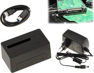 Docking Station pour Disque SAS Liaison USB3.0 5G, Alimentation 12V 2A. Support 18TB - USB Serial Attached SCSI SAS HDD Dock