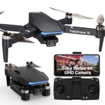 Toladrone GPS Drone avec Caméra 4K, 5G WIFI FPV Transmission Drones pour Débutants Moteur Brushless Retour Automatique Follow Me RC Quadricoptère pour Adultes TD31GPS