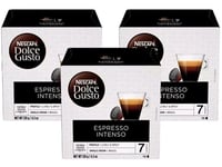 3 x Boxes, Nescafe Dolce Gusto Coffee Pods Box of 48 Capsules - Full Case