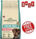 Harringtons Grain Free Hypoallergenic Salmon And Sweet Potato Pack Of Four Bags