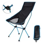 Chaise De Camping Pliable Avec Sac De Transport - Compacte, Ultra Légère Chaise De Plage Pliable - Hauteur Chaise De Jardin Robuste Et Portable Pour La Randonnée, Le Camping