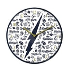 Harry Potter Infographic Wall Clock Gift Boxed