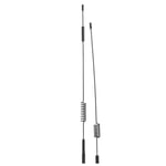 2 pièces antenne de Simulation de Voiture RC antenne de Simulation en métal Accessoires de Mise à Niveau de Voiture RC pour Voiture sur chenilles Traxxas TRX-4 RC