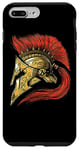 Coque pour iPhone 7 Plus/8 Plus Casque Spartiate Guerrier Mythologie Grecque Empire Romain