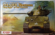 Asuka 35-020 1/35 M4A3E8 Sherman Easy Eight Tank Scale 1/35 Plastic Kit NEW