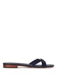 Lauren Ralph Lauren Emmy Leather Slider Sandals