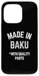 iPhone 13 Pro Made In Baku Funny Slogan Born In Baku Case