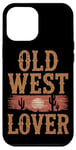 iPhone 12 Pro Max Old Western Film Fan Classic Cowboy Culture and Wild West Case