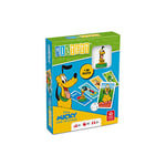 ASS Altenburger 22522244 Mixtett Mickey & Friends Disney Mickey & Friends Jeu de Cartes avec Figurine Pluton Jaune