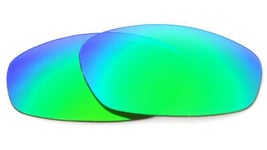 NEW POLARIZED REPLACEMENT GREEN LENS FOR OAKLEY New WHISKER SUNGLASSES