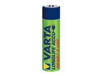 Varta Longlife 56703 - Batteri 2 X Aaa - Nimh - 800 Mah (Paket Om 2)