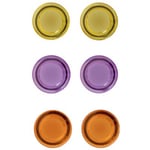 Nobo Aimant rond 30 mm - Coloris assortis Lot de 6