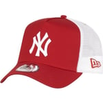 Trucker Keps - New Era - New York Yankees - Röd - En storlek - Urban stil