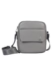 U.S. POLO ASSN. - Sac à bandoulière Seattle Crossbody en polyuréthane, gris (20 X 5 X 24 cm)