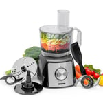 Geepas 1200W Compact Food Processor and Blender,  Stainless Steel Blender 