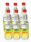 (Pack of 6) Pure Foods Distilled White Cane Vinegar,1 Litre (Product of Jamaica)