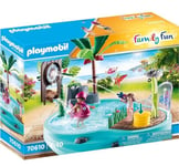 Playmobil 70610 Family Fun Aqua Park Pool PLAYSET Water Sprayer NEW 65 Pieces